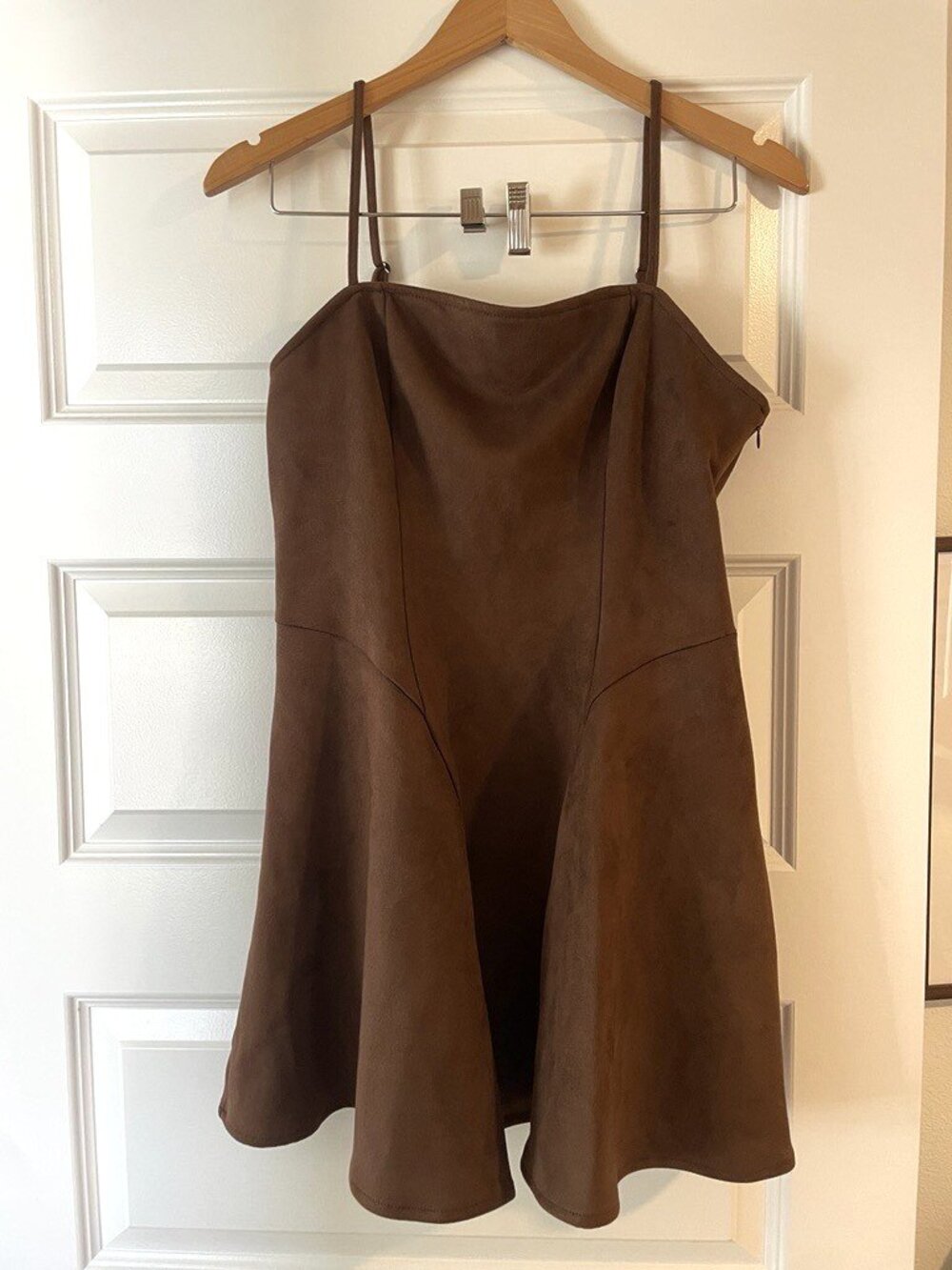 Brown Mini Dress - Size M